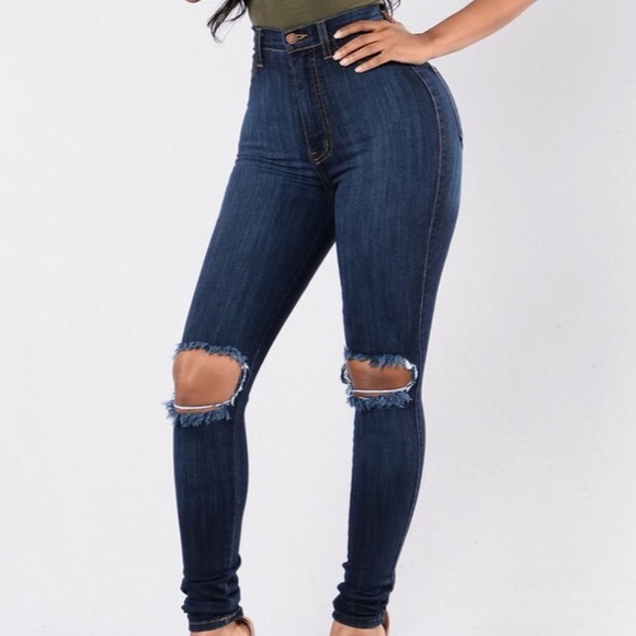 fashion nova tough luck jeans